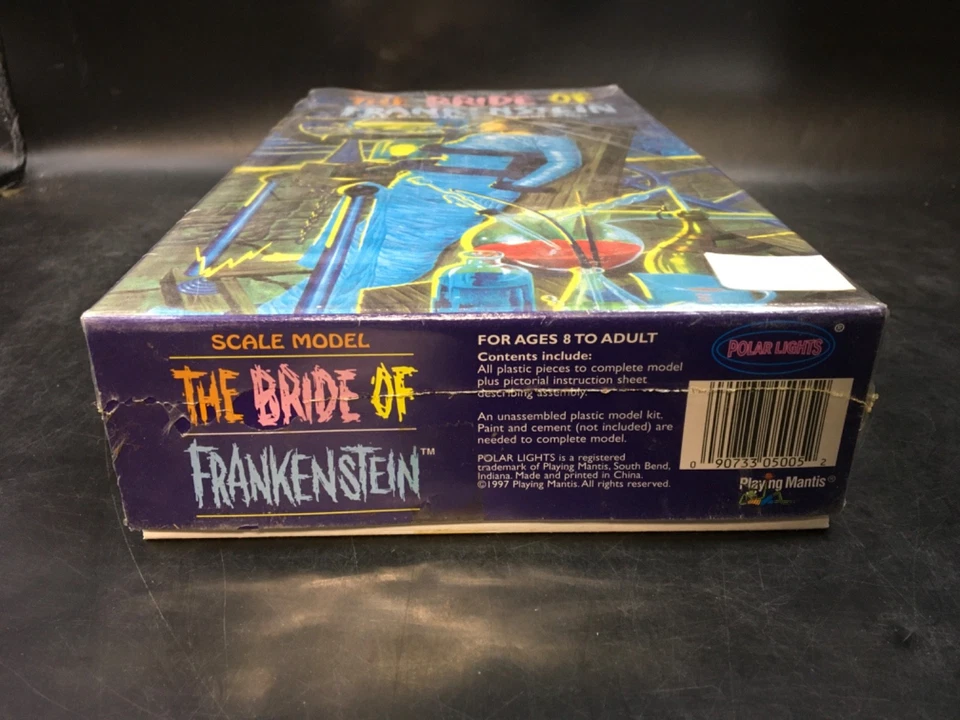 NEW Bride of Frankenstein Model Kit [Polar Lights 1997] #5005 Universal Monsters - Image 2 of 4