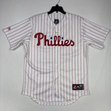 Roy Oswalt Philadelphia Phillies Majestic Jersey Mens M White Home MLB Imagewear