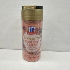 McCormick x Bridgerton Finishing Sugar Strawberries And Cream Limited Ed 3.16 oz