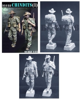 Bravo6 1/35 Chindits Long Range Penetration Groups Vol.1 (2 figures)
