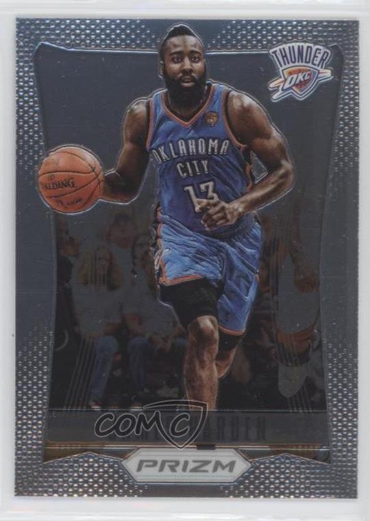 2012-13 Panini Prizm James Harden #95 cj2