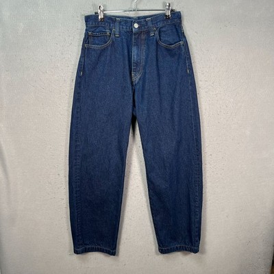 Carhartt Work In Progress Landon Pant Relaxed Fit Blue Denim Jeans Mens Size 28