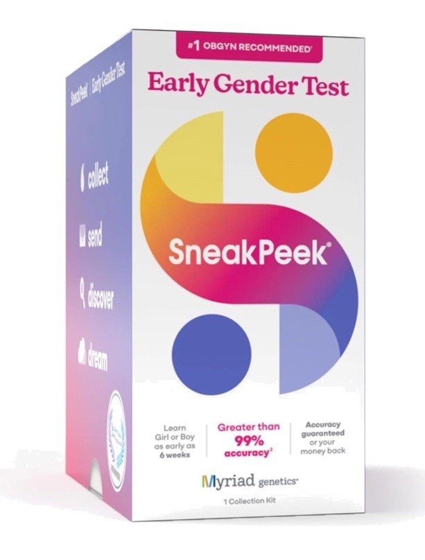 Sneak Peek Early Gender Prediction Test , 99% Accuracy, Gender Reveal, Sealed