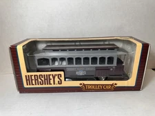 Ertl Hershey’s Trolley Car Coin Bank 1:43 Diecast NEW