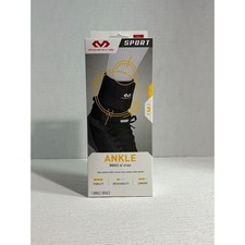 McDavid Sport Ankle Brace with Straps Level 3 Black Size Large MDS1116 S0124