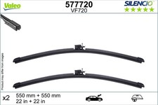 Wischblatt Scheibenwischer SILENCIO FLAT BLADE SET VALEO 577720 für MERCEDES GLC Wischblatt Scheibenwischer SILENCIO FLAT BLADE SET VALEO 577720 für MERCEDES GLC
