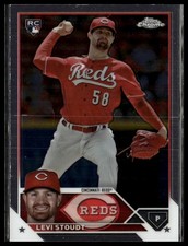 2023 Topps Chrome Update Levi Stoudt