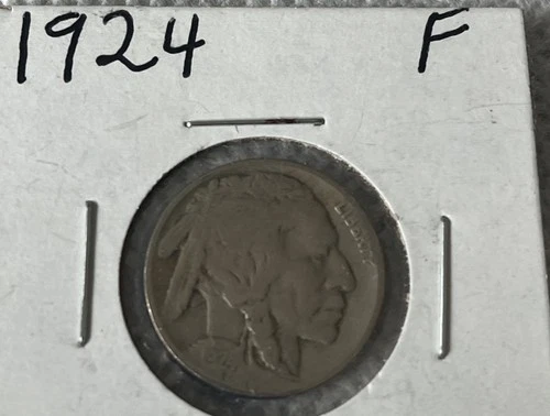 1924 Buffalo Nickel Fine Coin #176