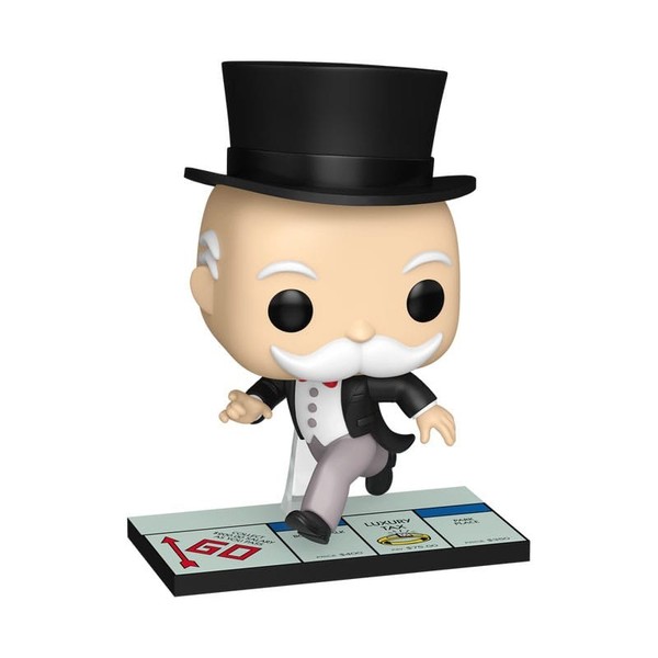 Monopoly Pop! Retro Toys Vinyl Figur Mr Monopoly (Pass Go) 9 Cm funko-image