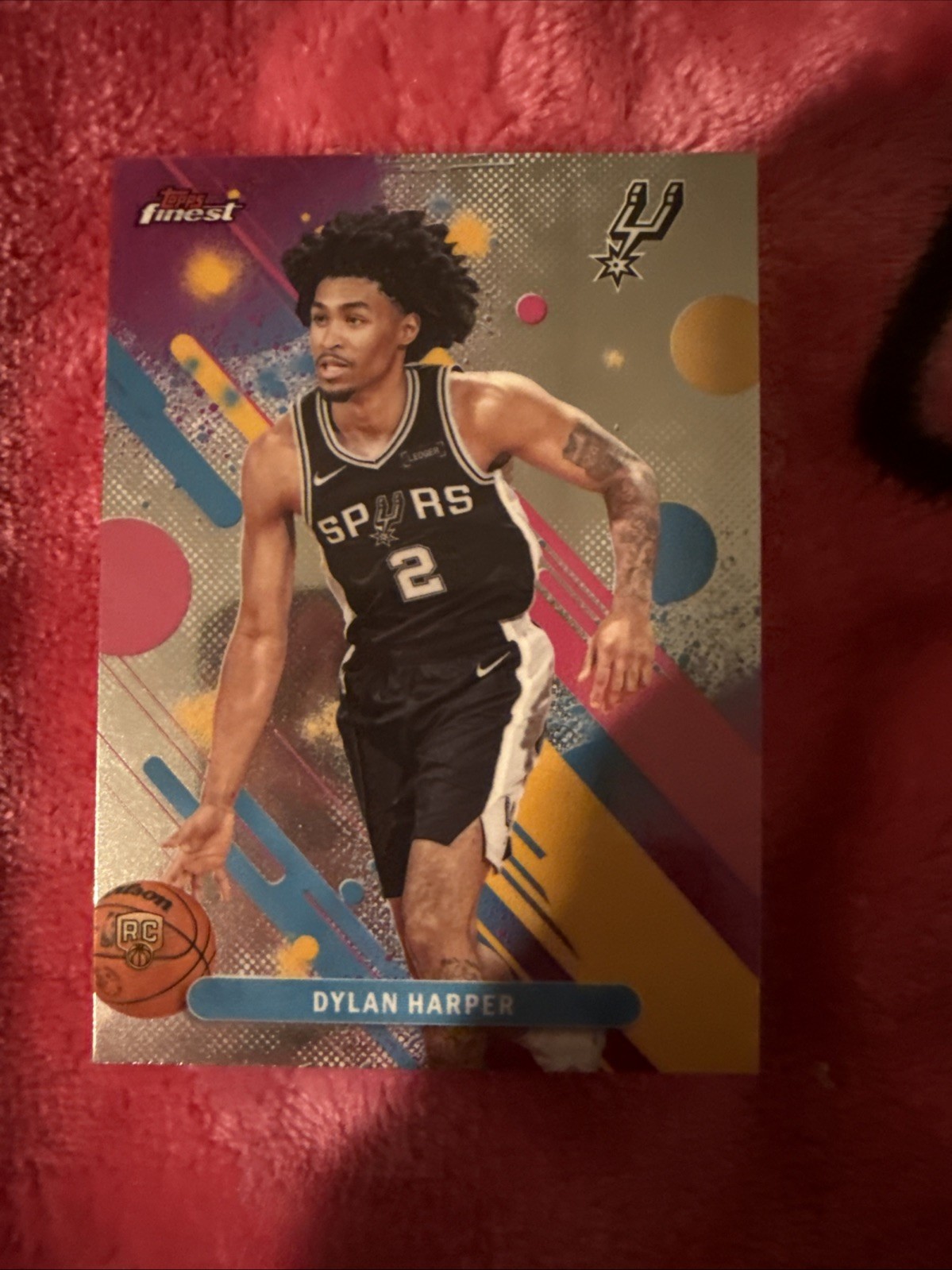 2025-26 Topps Finest - Common Dylan Harper #2 (RC)