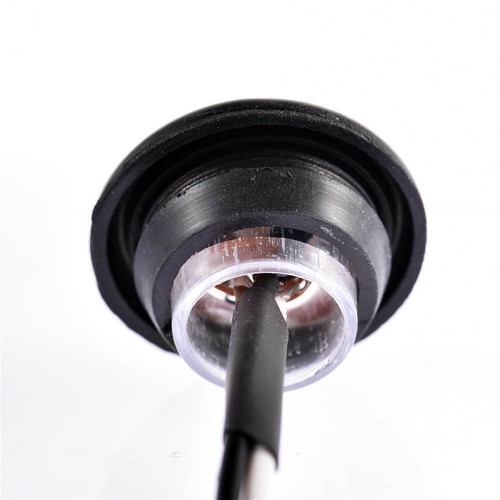 10PCS White Side Marker Lights LED Truck Trailer Side Bullet Clearance Light 12V - Picture 7 of 8