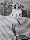 1934 8 x 10 Hollywood Glossy-BARBARA STANWYCK plays Tennis in A LOST LADY