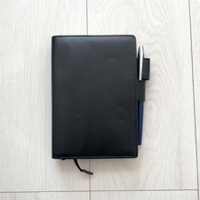 Hobonichi Techo Cover TS Black Basic Leather Original Size