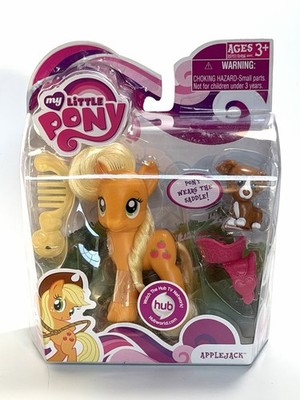 My Little Pony G4 Friendship is Magic FiM Original APPLEJACK with Bangs RARE NEW
