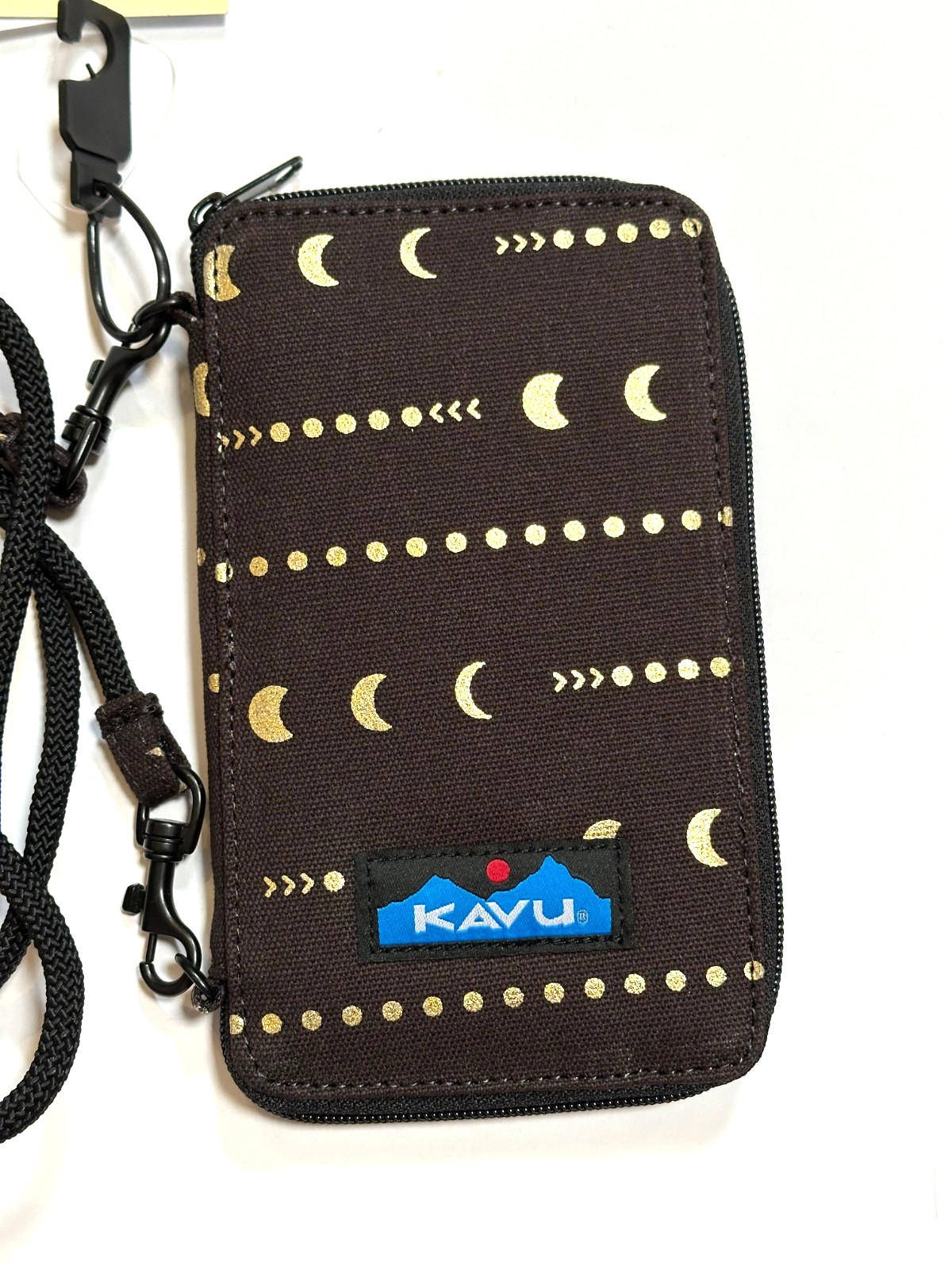 🌙  KAVU Go Time Crossbody Wallet ~ Lunar Row 🌕  🌕  🌕