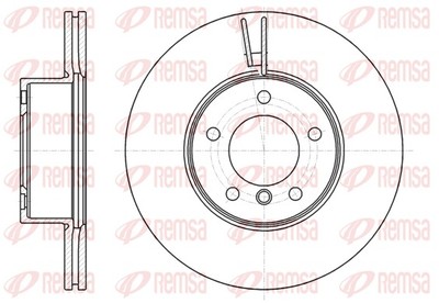 REMSA 61194.10 Brake Disc for BMW, BMW (BRILLIANCE)