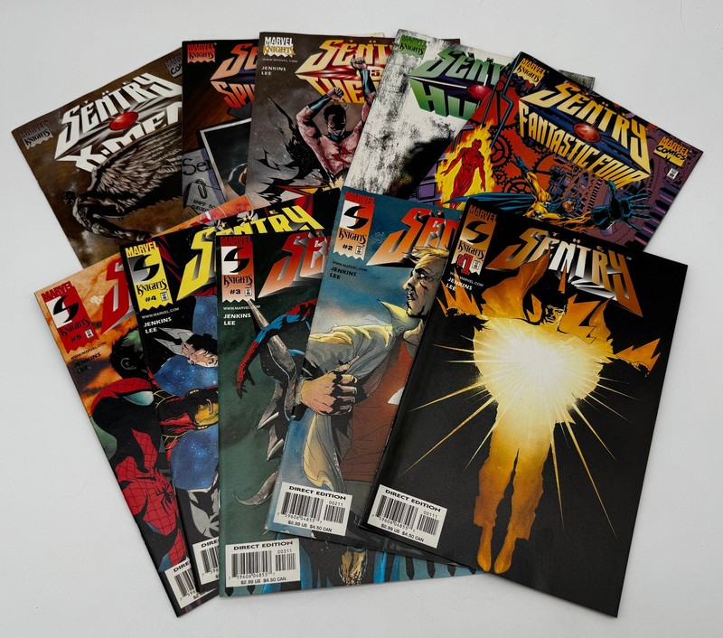 The Sentry #1 - #5 Complete Set Plus 5 One Shots 1st App Sentry Jenkins/Lee 2000