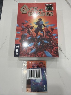 Ace of Spades Board Game FACTORY SEALED RECALLED VERSION with Promo Cards - RARE