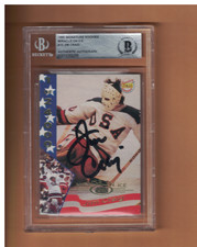 JIM CRAIG AUTOGRAPHED 1995 SIGNATURE ROOKIES MIRACLE ON ICE CARD 1980 BECKETT AU