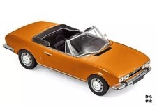 Peugeot 504 Cabriolet 1970 Capucine Yellow 1/43 Scale Diecast Miniature Car
