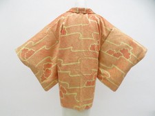 Japanese Vintage Kimono Haori Jacket Silk Women's No.235