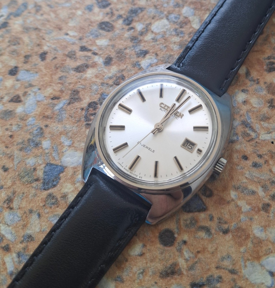 Vintage Citizen 21 Jewels Automatic 1975 Agriculture Ministry