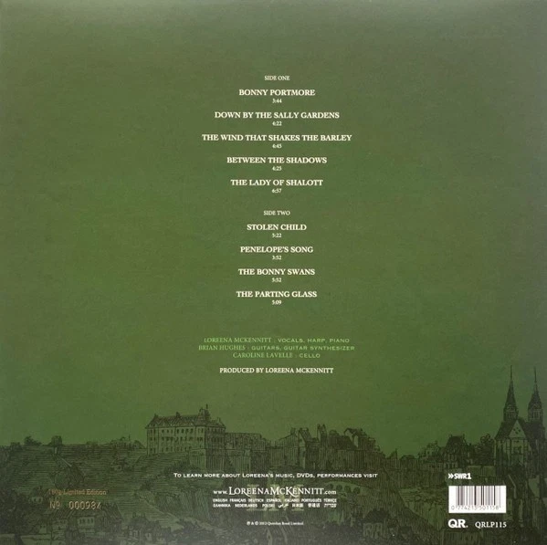 Loreena McKennitt-Troubadours On the Rhine-180g Vinyl LP ( Numbered) NEW/SEALED - Image 2 of 4