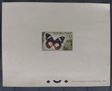 Timbre Épreuve De Luxe Madagascar Papillon N° 345 Neuf 1960