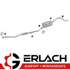 Auspuffanlage für Subaru Justy III 1.5 Suzuki Wagon R+ 1.3 Auspuff 6969
