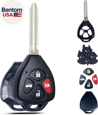 Key Fob Shell Case Replacement Fits for Toyota Camry Corolla Venza Avalon 2007 2