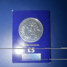2023 United Kingdom Five Pounds (£5) Coin King Charles III Uncirculated