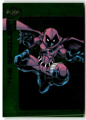 2025 Skybox Metal Universe Batman No. 4 The Spoiler Lime Green FX 34/175