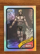 2025 Topps Chrome Marvel KA-ZAR Refractor 🔥 #84