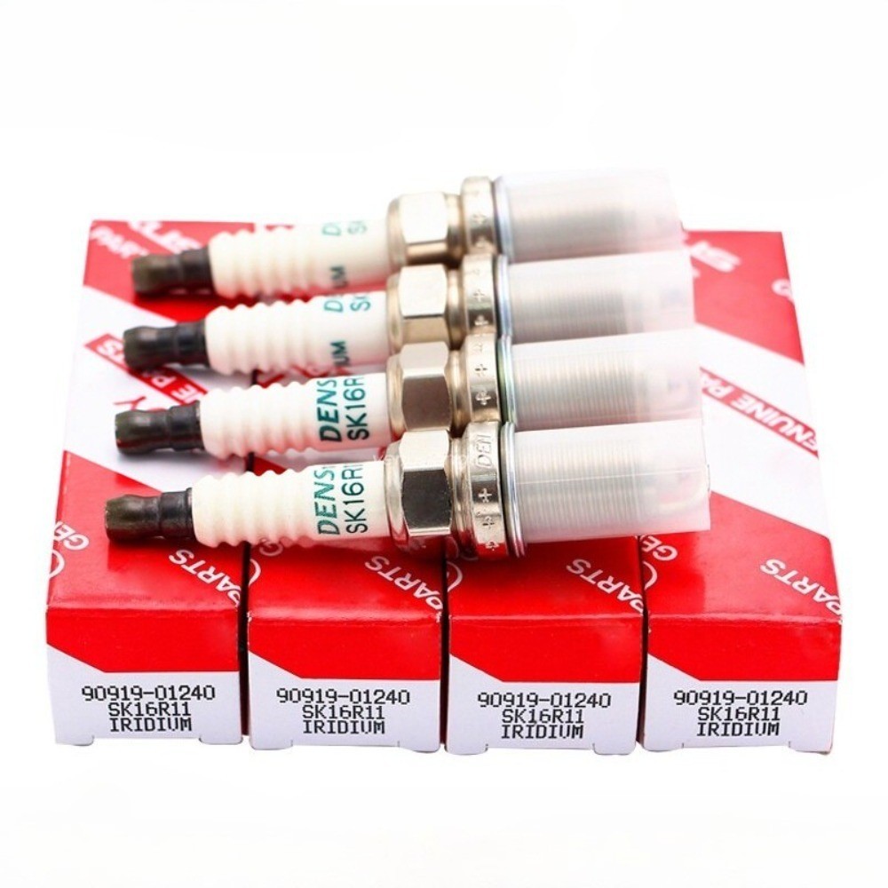 New Set of 4X OEM Spark Plugs 90919-01240 SK16R11 for Matrix Prius MR2 US Stock