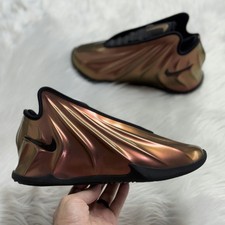 Nike GT Future Metallic Bronze Mens Basketball FZ5590-900 VNDS Sz 7.5 / WMNS 9