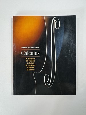 Linear Algebra for Calculus