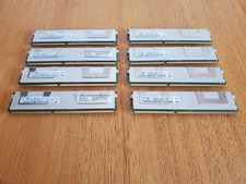 Samsung 128GB 8x16GB DDR3 ECC REG PC3-8500R Server Memory Matched Set Tested