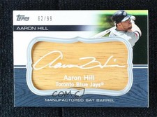 2010 Topps Update Manufactured Bat Barrels 62/99 Aaron Hill #MBB-33 0l2