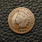 (ITM-7130) 1886 Type 2 Indian Cent ~ Good (G / GD) Cndtn ~ COMBINED SHIPPING!