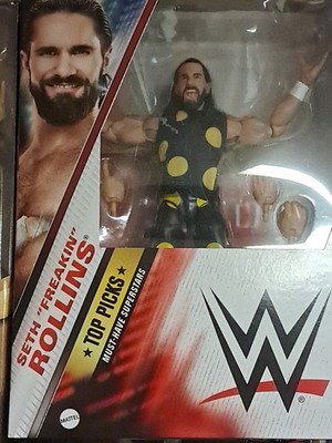 2023 Mattel WWE Elite Collection True FX Top Picks Seth Freakin Rollins Box Wear