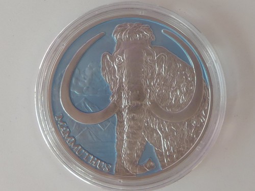 TSCHECHIEN SILBER MÜNZE COIN ST BU 2025 - EISZEIT ICE AGE - MAMMUT MAMUT - - Picture 2 of 9