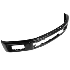 Black Steel Front Bumper Face Bar for 2015-2017 Ford F-150 w/ Fog Light Skepychh