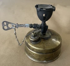 VTG. BRASS  MADE IN SWEDEN CAMP STOVE BURNER SVEA 123