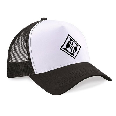 MACHINE HEAD Snapback Trucker Mesh CAP Baumwolle vorne 5 Panel MÜTZE