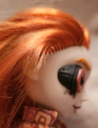 OOAK Handmade 11" Doll With Coraline Type Eyes - Picture 7 of 10