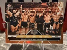 2025 Now WWE Orange /25 Bronson Reed Brock Lesnar Bron Breakker Logan Paul 17nf