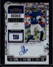 2023 Panini Contenders #115 Jalin Hyatt Cracked Ice Ticket #/23