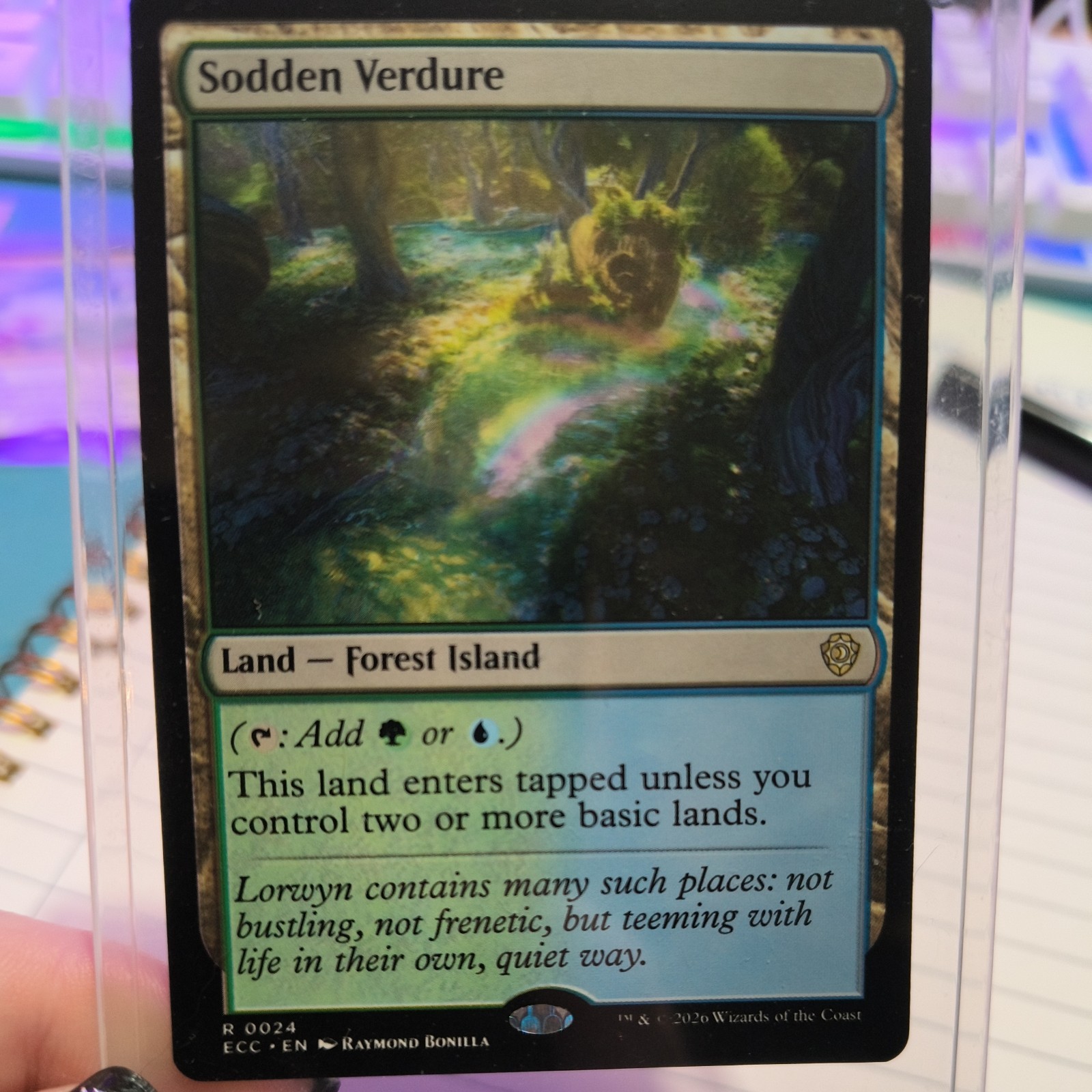 SODDEN VERDURE NM/M Commander Lorwyn Eclipsed 1 Rare MTG
