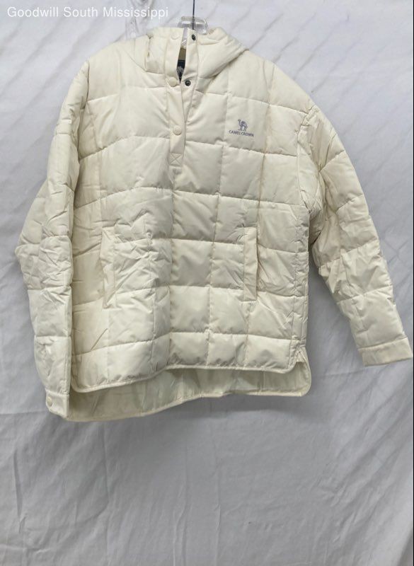 Camel Crown Tan Coat - Size L NWT