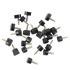 30 Pairs/Pack Shoe Heel Dowels Repair Set Replacement High Tips Heels